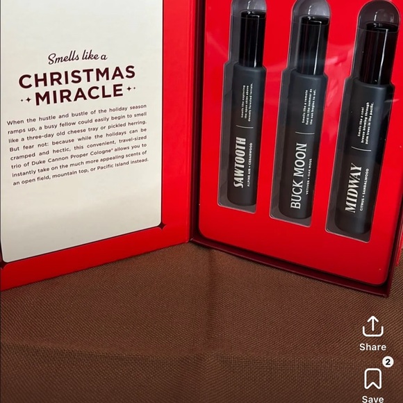 Duke Cannon Supply Co. Men's Proper Cologne Gift Set - Picture 3 of 7